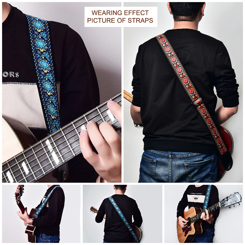 ปักพิมพ์สายคล้องคอ Vintage สไต - Musical Instrument Art บทวิจารณ์และราคา