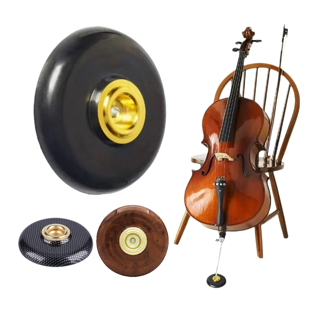 CELLO SLIP MAT Protector อุปกร - Musical Instrument Viola บทวิจารณ์และราคา