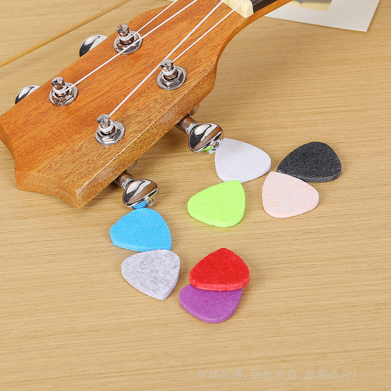 5/10/20PCS ปิ๊กกีตาร์แบบผ้าสัก - Musical Instrument Organ บทวิจารณ์และราคา