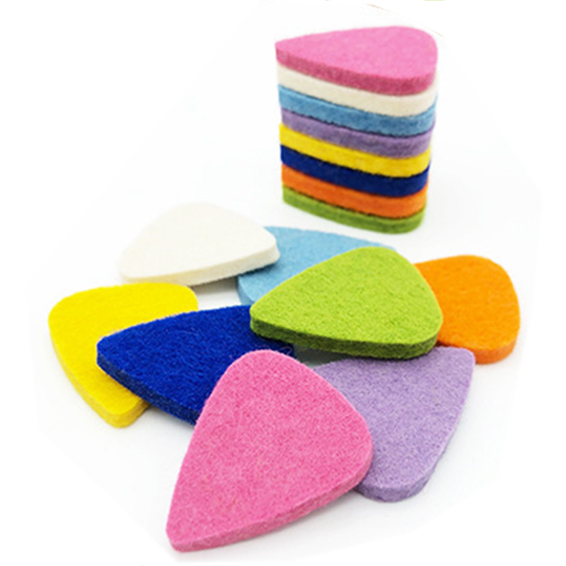 5/10/20PCS ปิ๊กกีตาร์แบบผ้าสัก - Musical Instrument Organ บทวิจารณ์และราคา