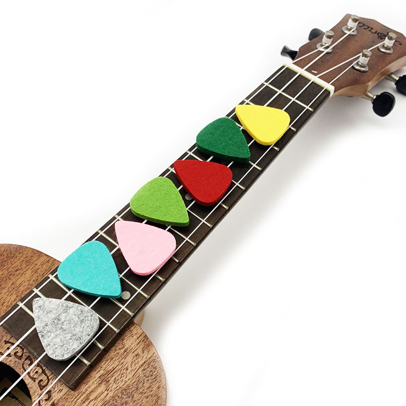 5/10/20PCS ปิ๊กกีตาร์แบบผ้าสัก - Musical Instrument Organ บทวิจารณ์และราคา