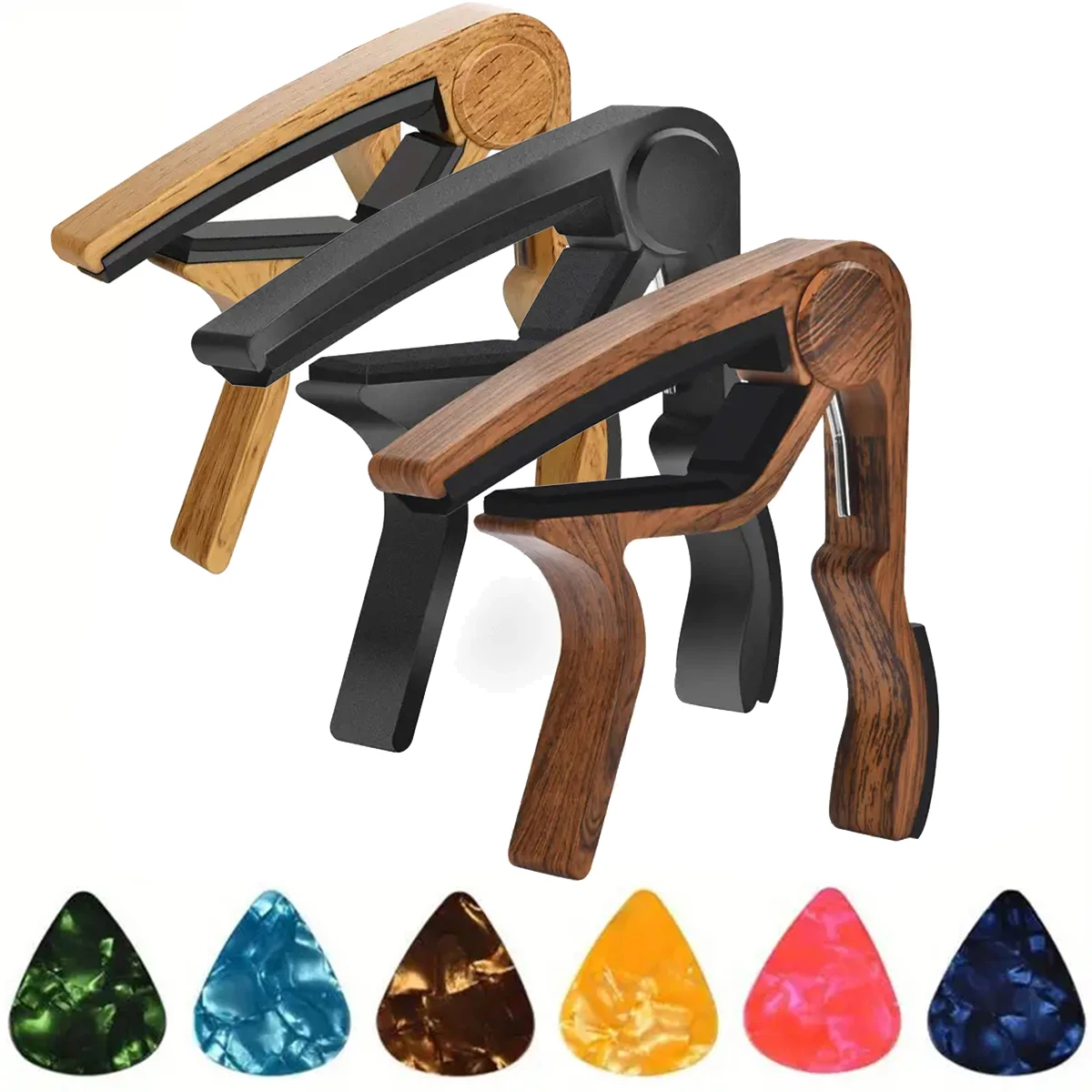 คาโปกีต้าร์โลหะผสมสังกะสีคุณภา - Musical Instrument Art บทวิจารณ์และราคา