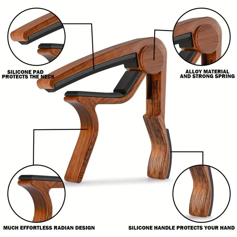 คาโปกีต้าร์โลหะผสมสังกะสีคุณภา - Musical Instrument Art บทวิจารณ์และราคา