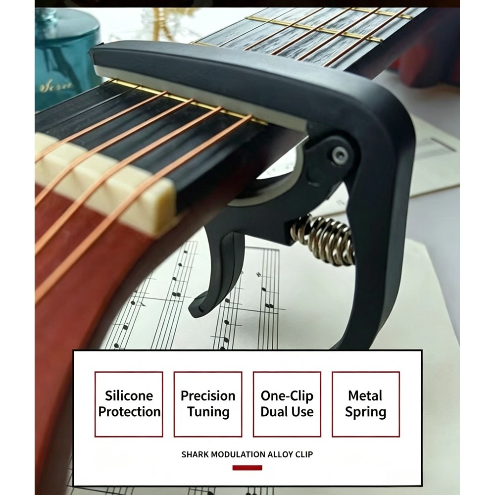 คาโป้กีตาร์ 2 in 1 พร้อมที่ดึง - Musical Instrument Art บทวิจารณ์และราคา